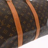 LOUIS VUITTON ルイヴィトン モノグラム キーポル 45 ブラウン M41428 ユニセックス モノグラムキャンバス ボストンバッグ Bランク 中古 銀蔵