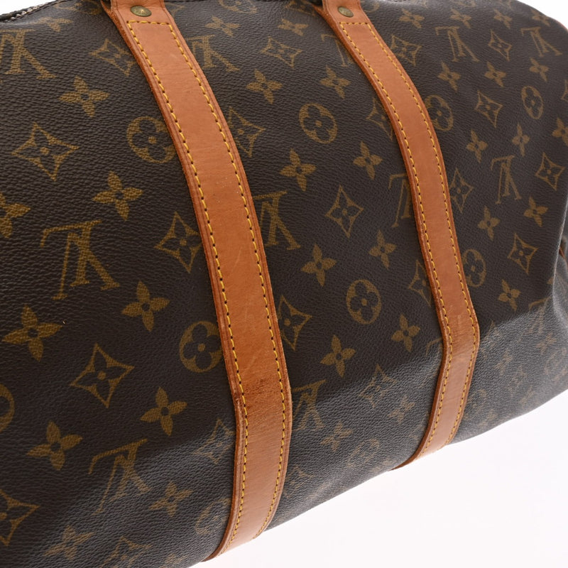 LOUIS VUITTON ルイヴィトン モノグラム キーポル 45 ブラウン M41428 ユニセックス モノグラムキャンバス ボストンバッグ Bランク 中古 銀蔵