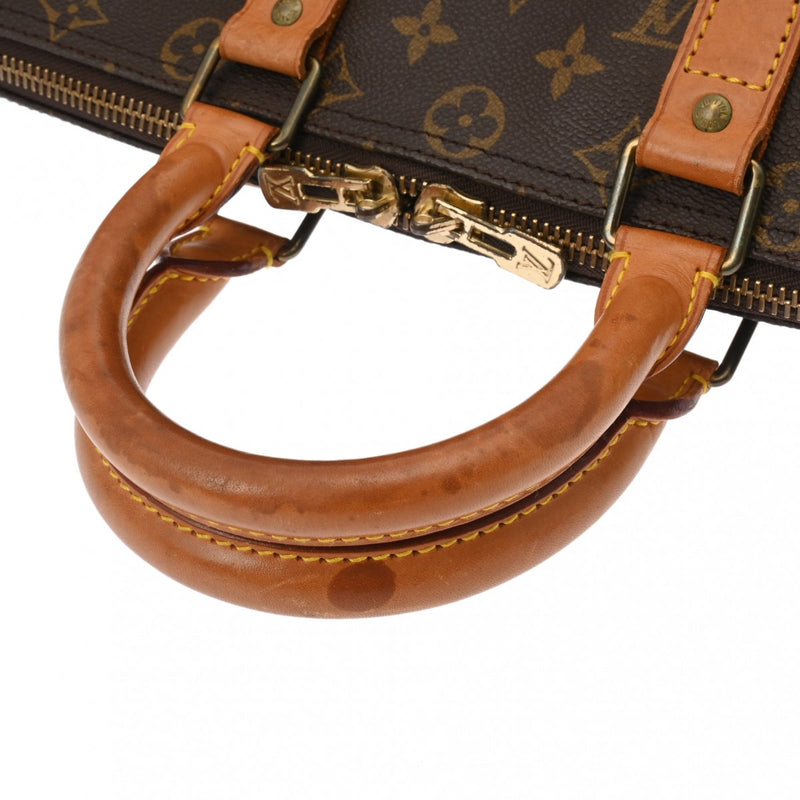 LOUIS VUITTON ルイヴィトン モノグラム キーポル 45 ブラウン M41428 ユニセックス モノグラムキャンバス ボストンバッグ Bランク 中古 銀蔵