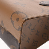 LOUIS VUITTON ルイヴィトン モノグラムリバース オンザゴー PM 2WAY ブラウン M46373 レディース モノグラムキャンバス ハンドバッグ 新同 中古 銀蔵