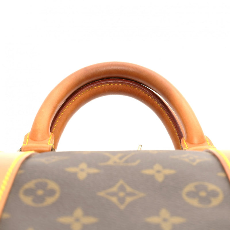 LOUIS VUITTON ルイヴィトン モノグラム キーポル 55 ブラウン M41424 ユニセックス モノグラムキャンバス ボストンバッグ Bランク 中古 銀蔵