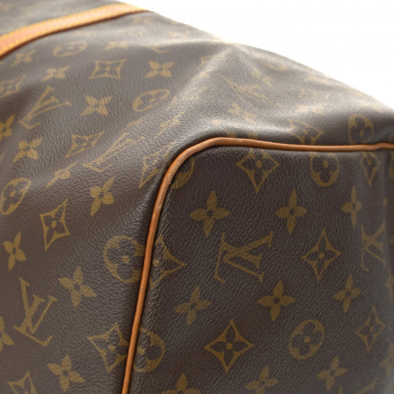 LOUIS VUITTON ルイヴィトン モノグラム キーポル 55 ブラウン M41424 ユニセックス モノグラムキャンバス ボストンバッグ Bランク 中古 銀蔵