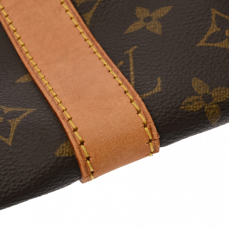 LOUIS VUITTON ルイヴィトン モノグラム キーポル 55 ブラウン M41424 ユニセックス モノグラムキャンバス ボストンバッグ Bランク 中古 銀蔵