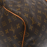 LOUIS VUITTON ルイヴィトン モノグラム キーポル 55 ブラウン M41424 ユニセックス モノグラムキャンバス ボストンバッグ Bランク 中古 銀蔵