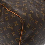 LOUIS VUITTON ルイヴィトン モノグラム キーポル 55 ブラウン M41424 ユニセックス モノグラムキャンバス ボストンバッグ Bランク 中古 銀蔵