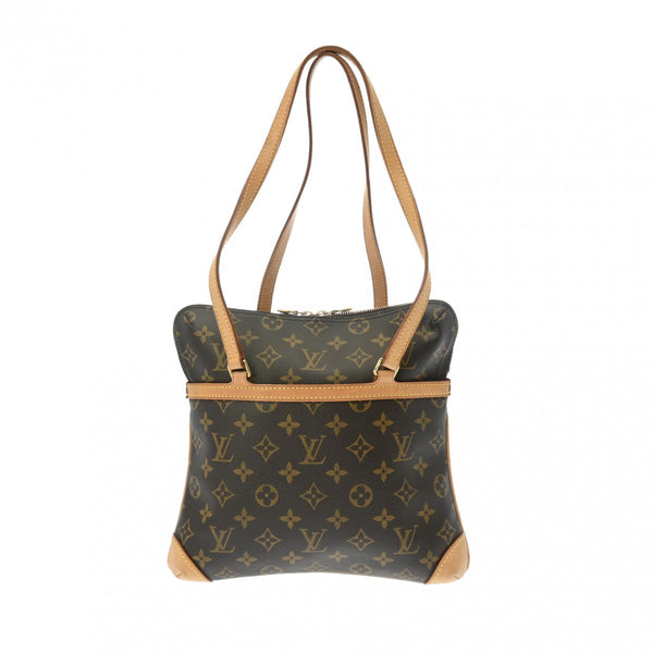 LOUIS VUITTON ルイヴィトン モノグラム クーサン GM ブラウン M51141 レディース モノグラムキャンバス セミショルダーバッグ Bランク 中古 銀蔵