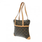 LOUIS VUITTON ルイヴィトン モノグラム クーサン GM ブラウン M51141 レディース モノグラムキャンバス セミショルダーバッグ Bランク 中古 銀蔵