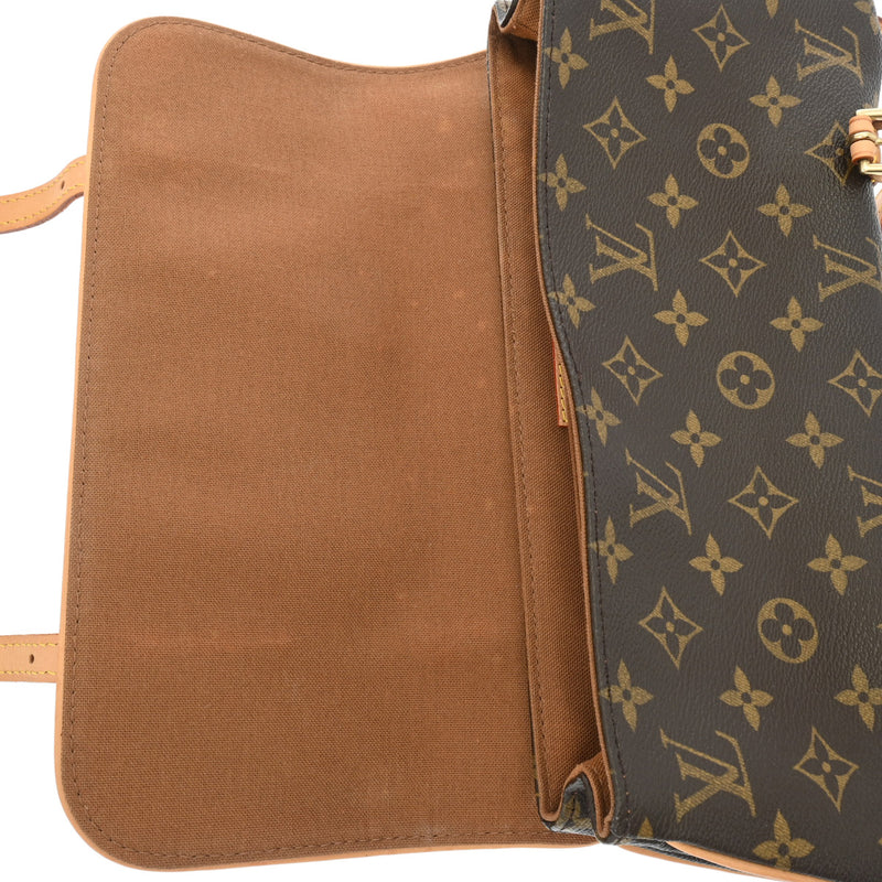 LOUIS VUITTON ルイヴィトン モノグラム マレル ブラウン M51157 レディース モノグラムキャンバス ショルダーバッグ ABランク 中古 銀蔵