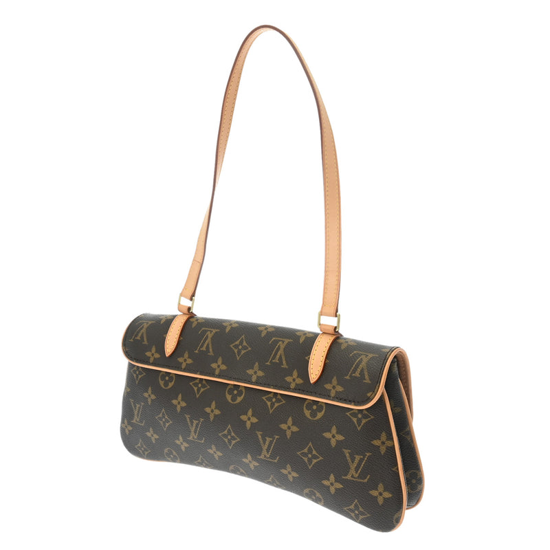 LOUIS VUITTON ルイヴィトン モノグラム マレル ブラウン M51157 レディース モノグラムキャンバス ショルダーバッグ ABランク 中古 銀蔵