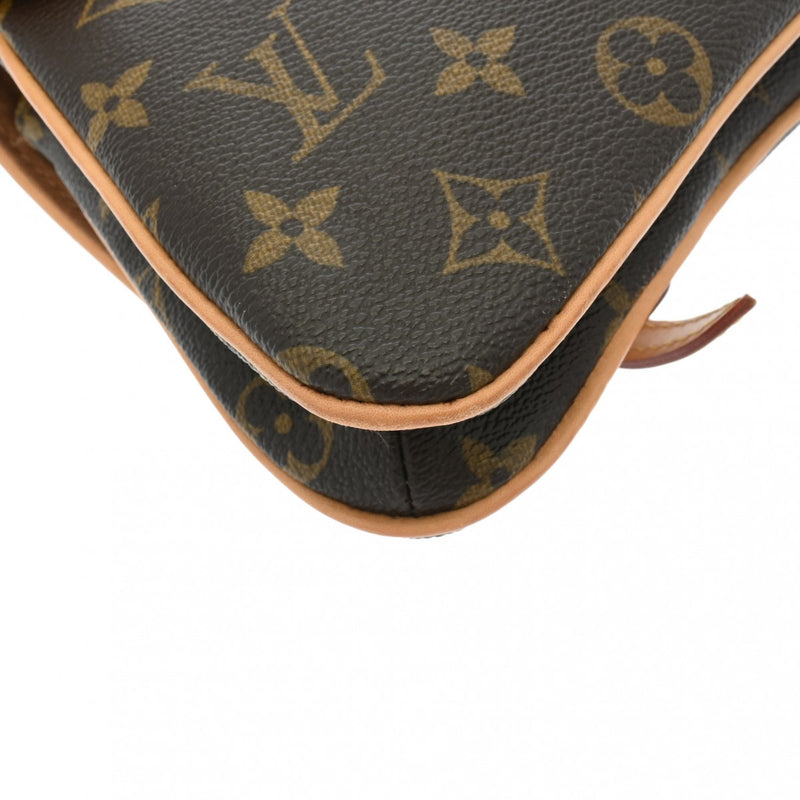 LOUIS VUITTON ルイヴィトン モノグラム マレル ブラウン M51157 レディース モノグラムキャンバス ショルダーバッグ ABランク 中古 銀蔵