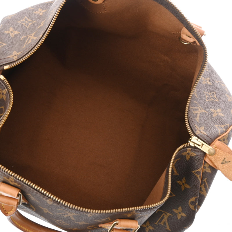 LOUIS VUITTON ルイヴィトン モノグラム スピーディ 40 ブラウン M41522 レディース モノグラムキャンバス ハンドバッグ Bランク 中古 銀蔵