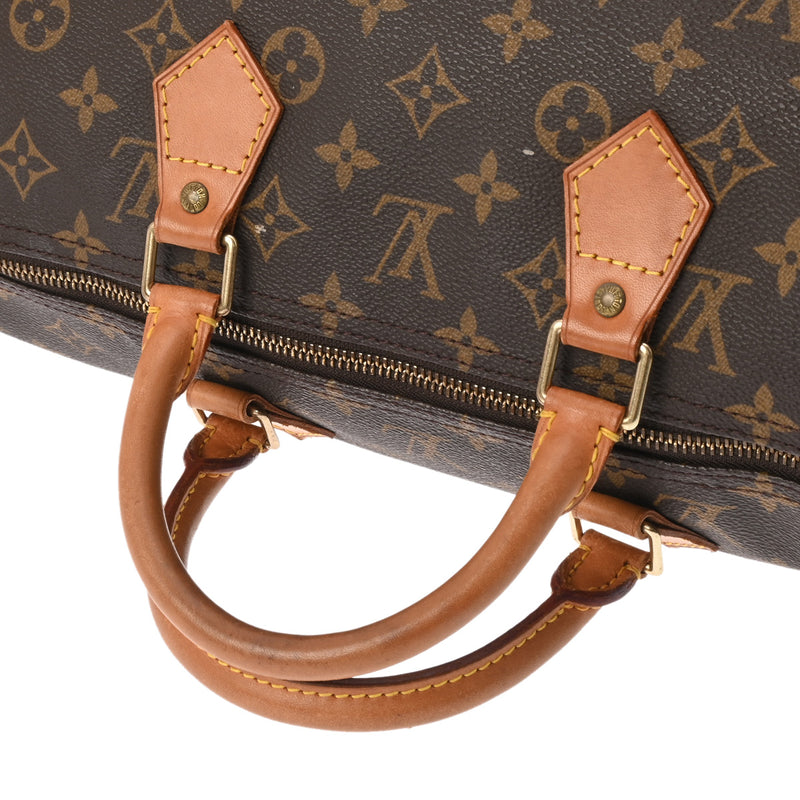 LOUIS VUITTON ルイヴィトン モノグラム スピーディ 40 ブラウン M41522 レディース モノグラムキャンバス ハンドバッグ Bランク 中古 銀蔵