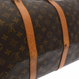 LOUIS VUITTON ルイヴィトン モノグラム キーポル 50 ブラウン M41426 ユニセックス モノグラムキャンバス ボストンバッグ Bランク 中古 銀蔵