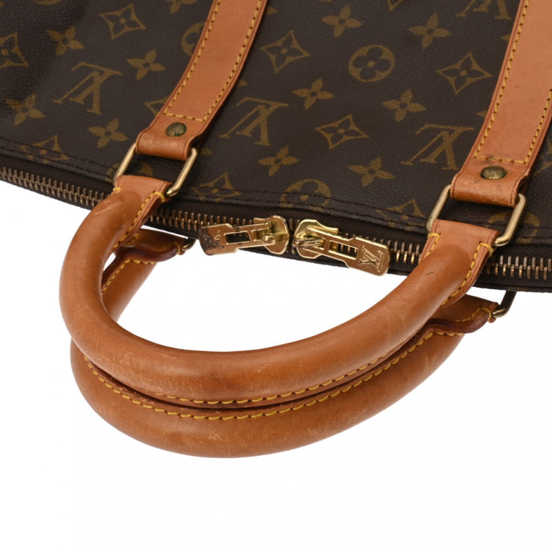 LOUIS VUITTON ルイヴィトン モノグラム キーポル 50 ブラウン M41426 ユニセックス モノグラムキャンバス ボストンバッグ Bランク 中古 銀蔵