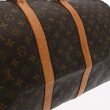 LOUIS VUITTON ルイヴィトン モノグラム キーポル 55 ブラウン M41424 ユニセックス モノグラムキャンバス ボストンバッグ Bランク 中古 銀蔵