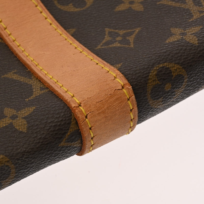 LOUIS VUITTON ルイヴィトン モノグラム キーポル 55 ブラウン M41424 ユニセックス モノグラムキャンバス ボストンバッグ Bランク 中古 銀蔵