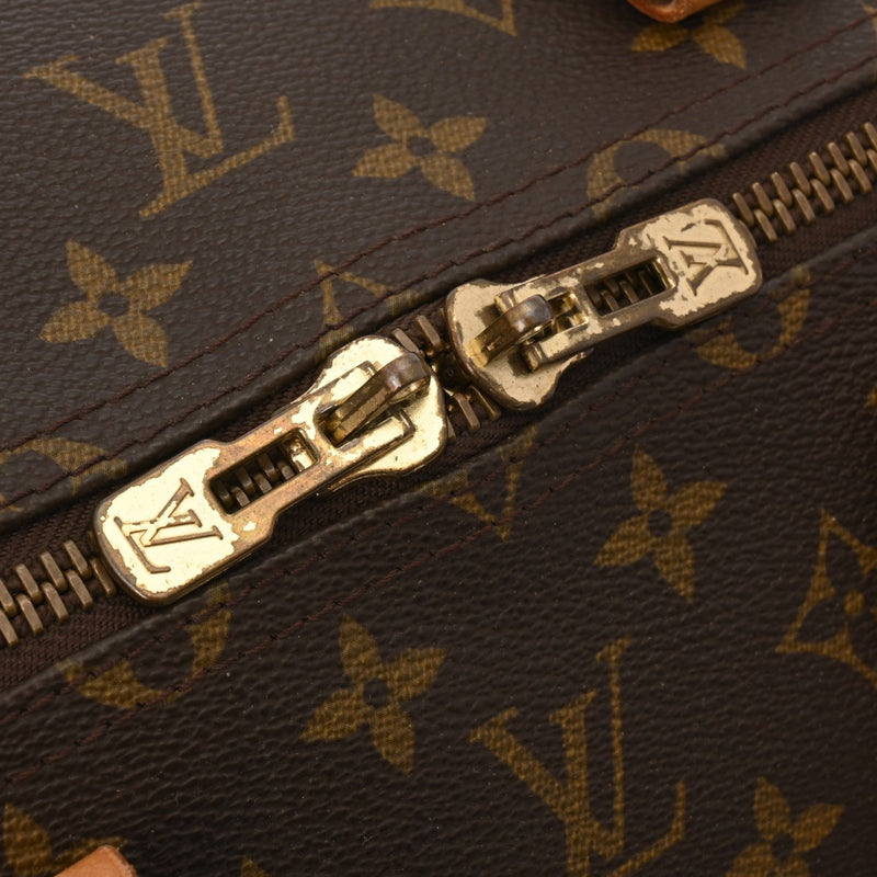 LOUIS VUITTON ルイヴィトン モノグラム キーポル 55 ブラウン M41424 ユニセックス モノグラムキャンバス ボストンバッグ Bランク 中古 銀蔵