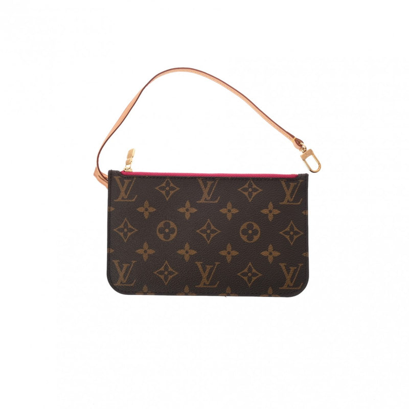 LOUIS VUITTON ルイヴィトン モノグラム ネヴァーフル PM ブラウン/ピヴォワンヌ M41245 レディース モノグラムキャンバス ハンドバッグ ABランク 中古 銀蔵