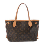 LOUIS VUITTON ルイヴィトン モノグラム ネヴァーフル PM ブラウン/ピヴォワンヌ M41245 レディース モノグラムキャンバス ハンドバッグ ABランク 中古 銀蔵