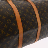 LOUIS VUITTON ルイヴィトン モノグラム キーポル バンドリエール 55 ブラウン M41414 ユニセックス モノグラムキャンバス ボストンバッグ Bランク 中古 銀蔵