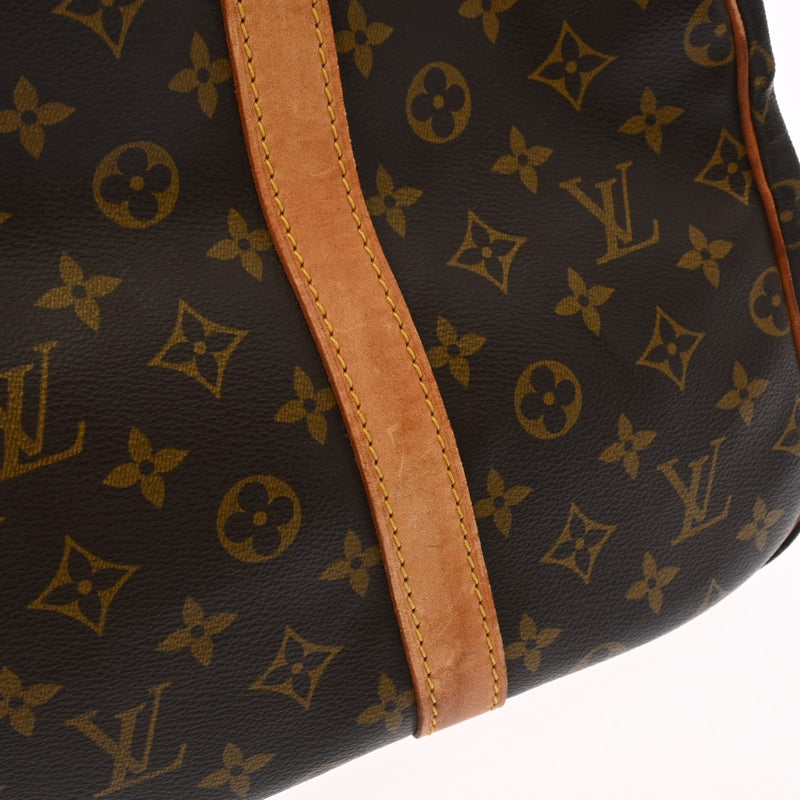 LOUIS VUITTON ルイヴィトン モノグラム キーポル バンドリエール 55 ブラウン M41414 ユニセックス モノグラムキャンバス ボストンバッグ Bランク 中古 銀蔵