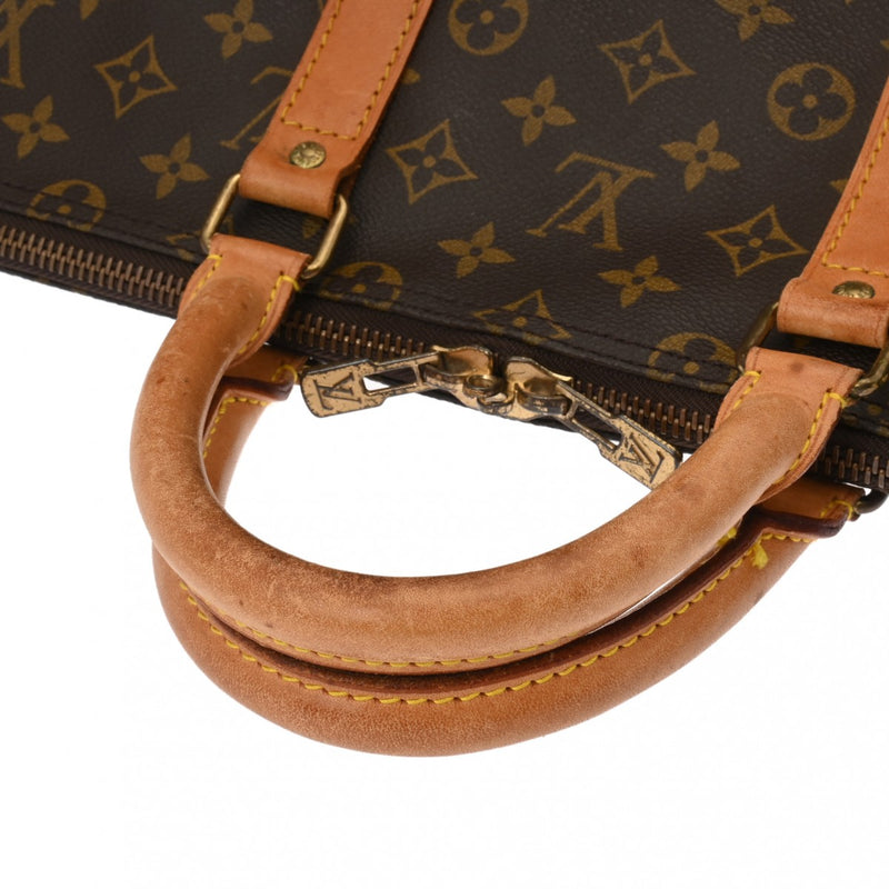 LOUIS VUITTON ルイヴィトン モノグラム キーポル バンドリエール 55 ブラウン M41414 ユニセックス モノグラムキャンバス ボストンバッグ Bランク 中古 銀蔵