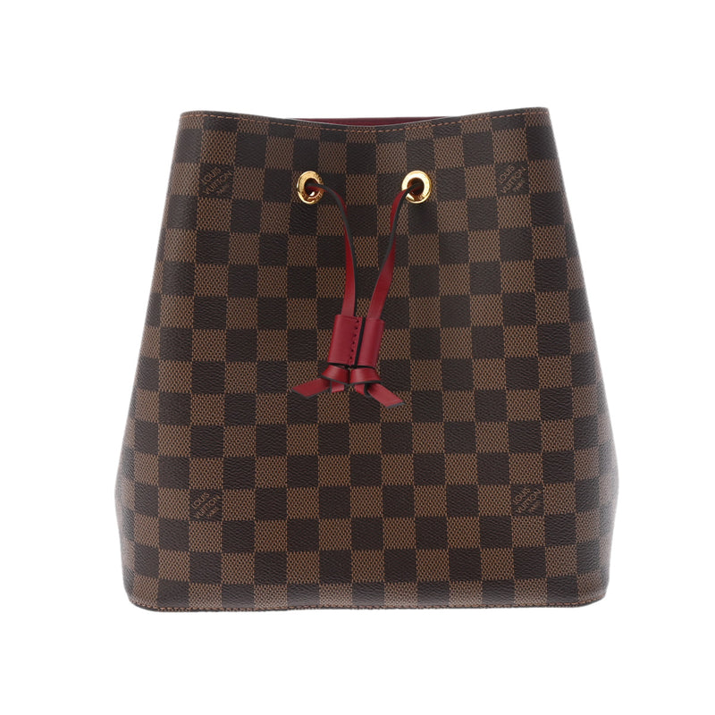 LOUIS VUITTON ルイヴィトン ダミエ ネオノエ チェリーベリー N40214 レディース ダミエキャンバス ショルダーバッグ 新同 中古 銀蔵