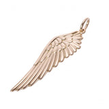 GARRARD ガラード 羽モチーフ ユニセックス K18イエローゴールド ペンダントトップ Aランク 中古 銀蔵