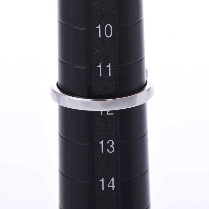 no brand ノーブランド フラワーモチーフ ダイヤ 0.187ct 067ct FANCY LIGHT PINK L1 12号 レディース K18ホワイトゴールド リング・指輪 Aランク 中古 銀蔵