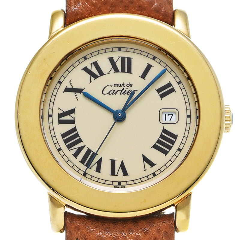 CARTIER カルティエ マストロンド W1006822 レディース 腕時計 クォーツ Aランク 中古 銀蔵