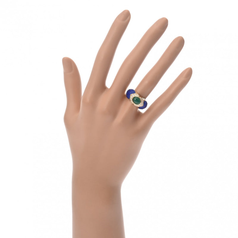 CARTIER カルティエ パロダ リング カルセドニー #50 10号 レディース K18イエローゴールド YG リング・指輪 Aランク 中古 銀蔵