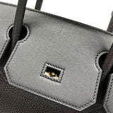 HERMES エルメス バーキン 30 3EN1 ブラック U刻印(2022年頃) レディース トゴ ヴォースイフト トワルアッシュ ハンドバッグ 新同 中古 銀蔵