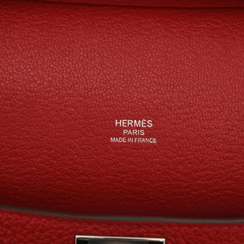 HERMES エルメス ジプシエール 28 ルージュカザック X刻印(2016年頃) レディース トリヨンクレマンス ショルダーバッグ ABランク 中古 銀蔵