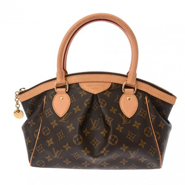 LOUIS VUITTON ルイヴィトン モノグラム ティヴォリ PM ブラウン M40143 レディース モノグラムキャンバス ハンドバッグ ABランク 中古 銀蔵