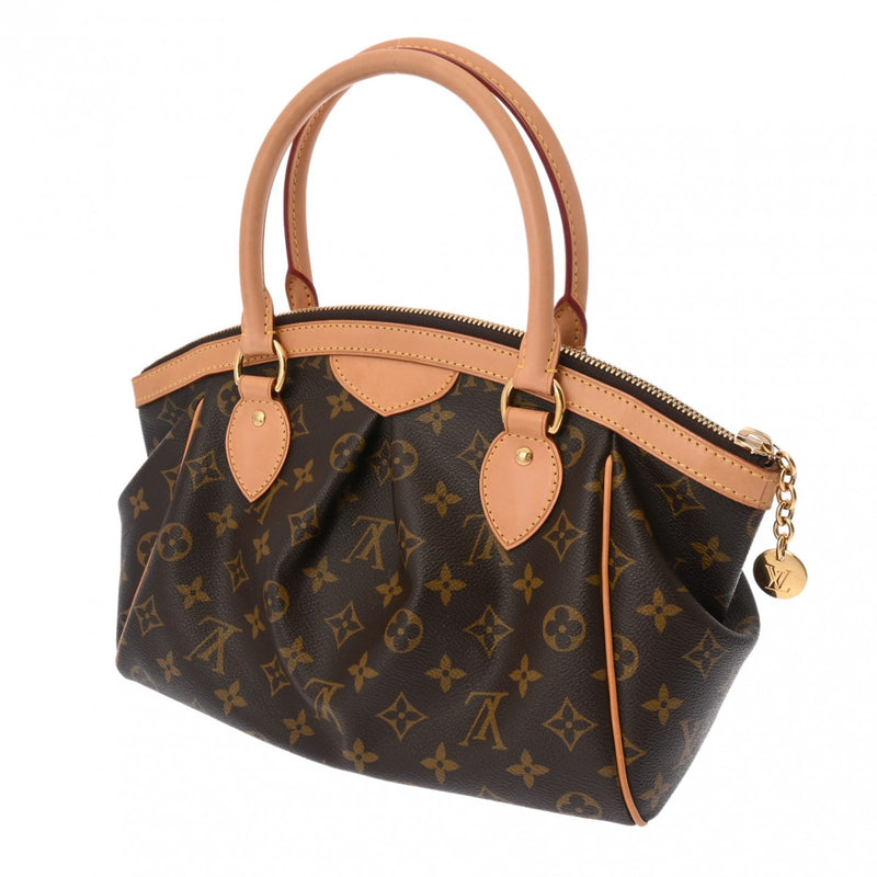 LOUIS VUITTON ルイヴィトン モノグラム ティヴォリ PM ブラウン M40143 レディース モノグラムキャンバス ハンドバッグ ABランク 中古 銀蔵