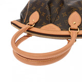 LOUIS VUITTON ルイヴィトン モノグラム ティヴォリ PM ブラウン M40143 レディース モノグラムキャンバス ハンドバッグ ABランク 中古 銀蔵