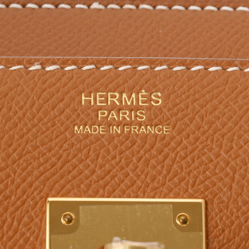 HERMES エルメス バーキン 30 ゴールド Y刻印(2020年頃) レディース ヴォーエプソン ハンドバッグ 新同 中古 銀蔵