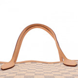 LOUIS VUITTON ルイヴィトン ダミエアズール ネヴァーフル MM ホワイト N41361 レディース ダミエアズールキャンバス トートバッグ Aランク 中古 銀蔵