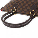 LOUIS VUITTON ルイヴィトン ダミエ サレヤ PM ブラウン N51183 レディース ダミエキャンバス ハンドバッグ Aランク 中古 銀蔵