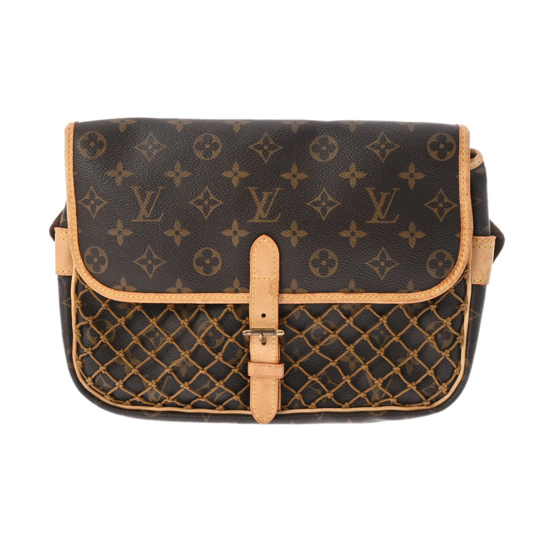 LOUIS VUITTON ルイヴィトン モノグラム コンゴ PM ブラウン M40117 ユニセックス モノグラムキャンバス ショルダーバッグ Bランク 中古 銀蔵