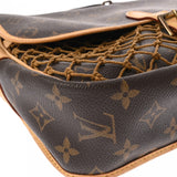 LOUIS VUITTON ルイヴィトン モノグラム コンゴ PM ブラウン M40117 ユニセックス モノグラムキャンバス ショルダーバッグ Bランク 中古 銀蔵