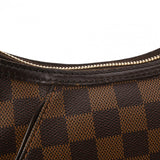 LOUIS VUITTON ルイヴィトン ダミエ テムズ PM ブラウン N48180 レディース ダミエキャンバス セミショルダーバッグ Aランク 中古 銀蔵