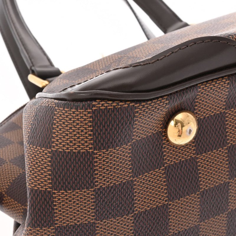 LOUIS VUITTON ルイヴィトン ダミエ ヴェローナ PM ブラウン N41117 レディース ダミエキャンバス ハンドバッグ ABランク 中古 銀蔵