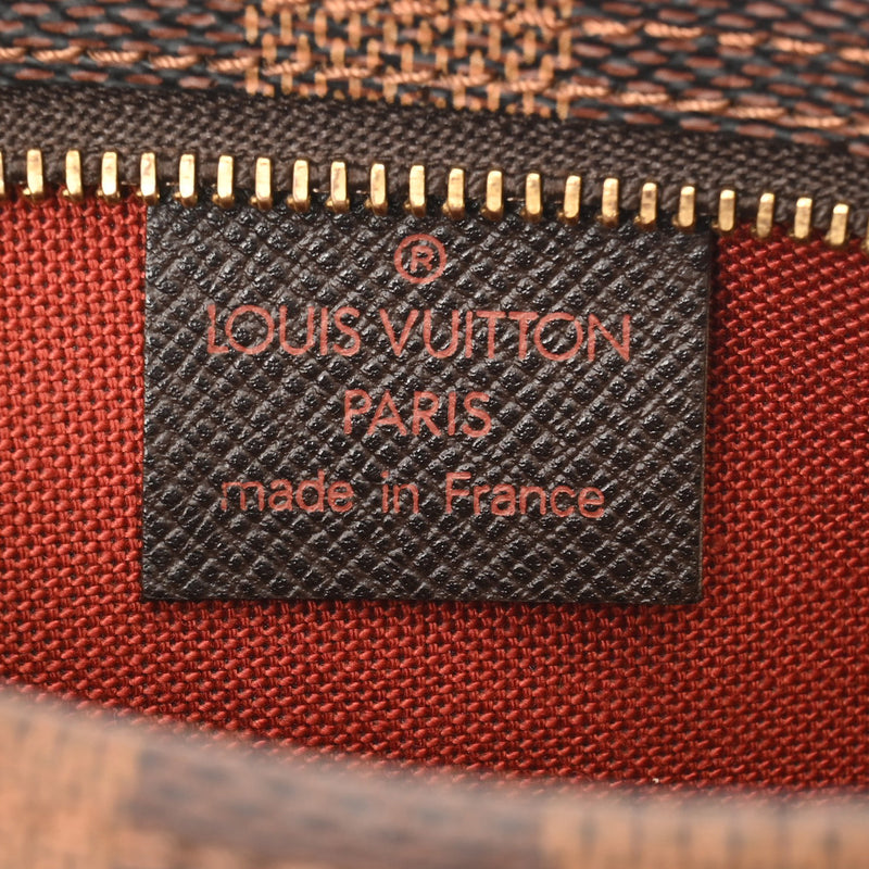 LOUIS VUITTON ルイヴィトン ダミエ トゥルースメイクアップ ブラウン N51982 レディース ダミエキャンバス アクセサリーポーチ ABランク 中古 銀蔵