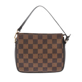 LOUIS VUITTON ルイヴィトン ダミエ トゥルースメイクアップ ブラウン N51982 レディース ダミエキャンバス アクセサリーポーチ ABランク 中古 銀蔵