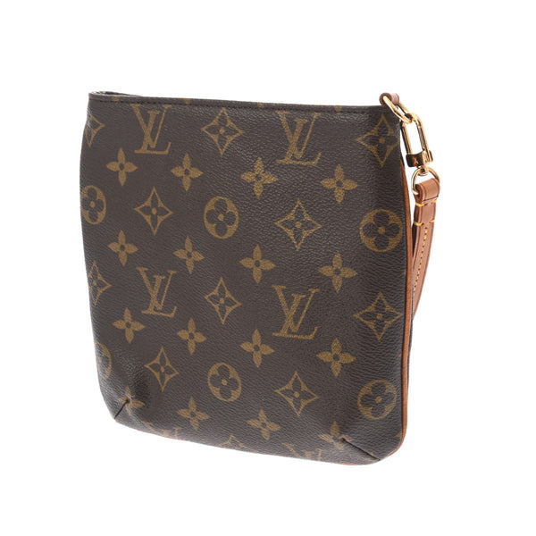 LOUIS VUITTON ルイヴィトン モノグラム パルティシオン ブラウン M51901 レディース モノグラムキャンバス ポーチ Bランク 中古 銀蔵