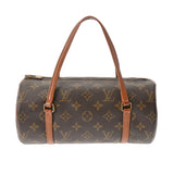 LOUIS VUITTON ルイヴィトン モノグラム パピヨン PM 旧型 ブラウン M51366 レディース モノグラムキャンバス ハンドバッグ Bランク 中古 銀蔵