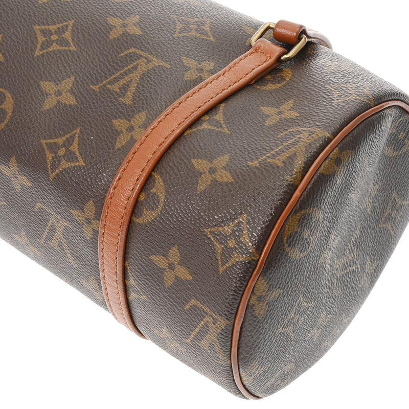 LOUIS VUITTON ルイヴィトン モノグラム パピヨン PM 旧型 ブラウン M51366 レディース モノグラムキャンバス ハンドバッグ Bランク 中古 銀蔵