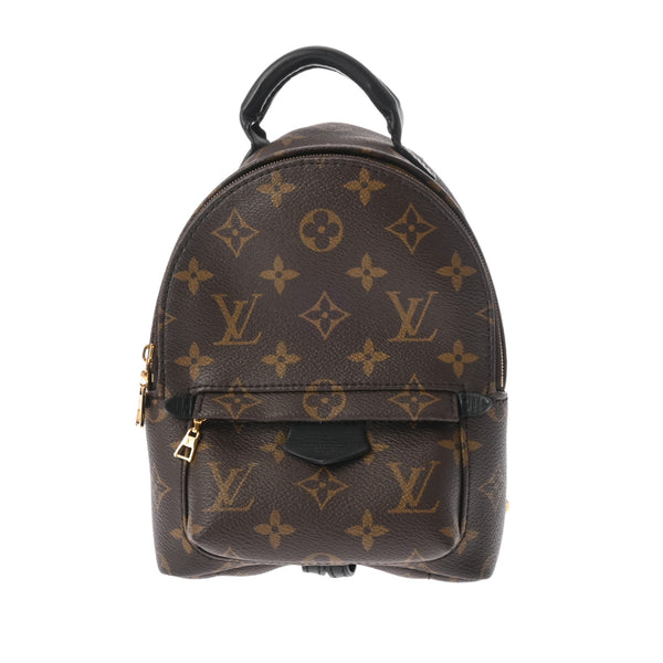 LOUIS VUITTON ルイヴィトン モノグラム パームスプリングス ミニ 新型 ブラウン M44873 レディース モノグラムキャンバス リュック・デイパック Aランク 中古 銀蔵