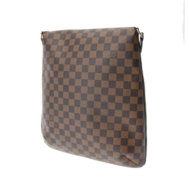 LOUIS VUITTON ルイヴィトン ダミエ ミュゼット ブラウン N51302 レディース ダミエキャンバス ショルダーバッグ Bランク 中古 銀蔵